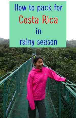 Quand la saison des pluies au Costa Rica ?