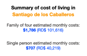 Quel est le coût de la vie en République Dominicaine ?
