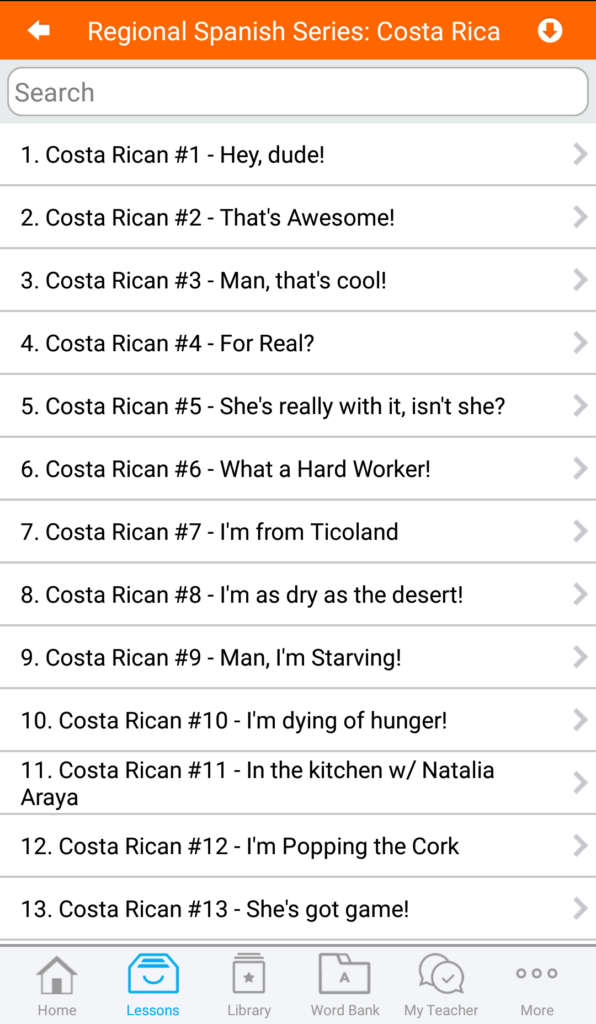 Quelle est la langue du Costa Rica ?