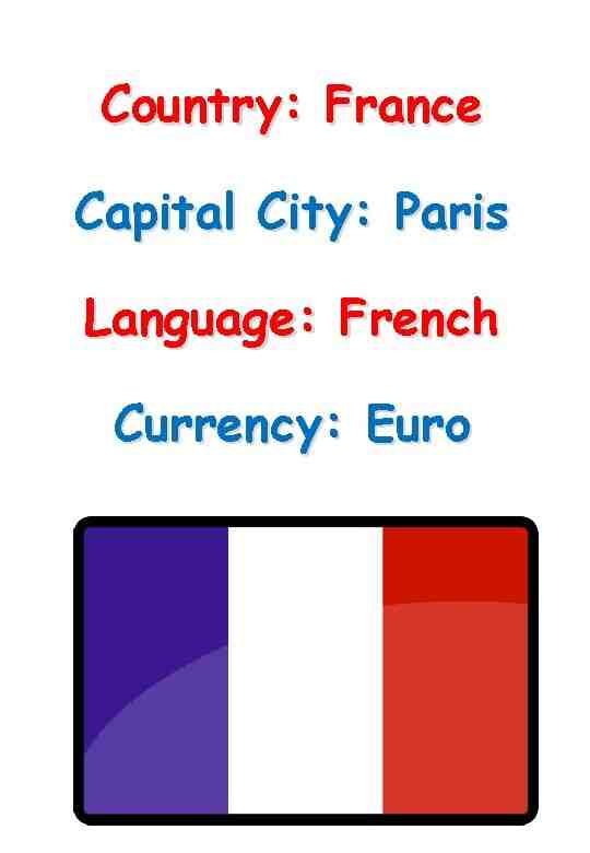 Quel est la langue national de la France ?