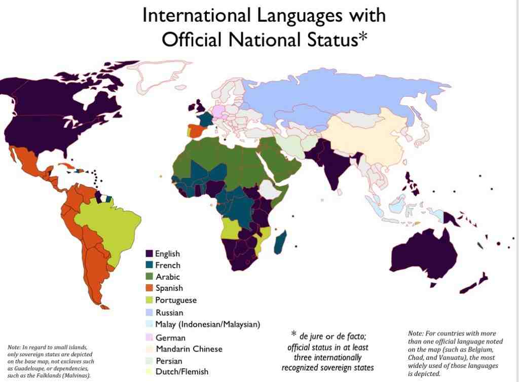 Quel pays a 3 langues officielles ?