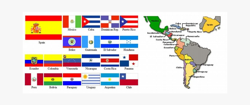 Quels sont les 21 pays qui parle espagnol ?