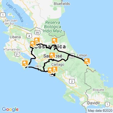 Quel parcours faire au Costa Rica ?