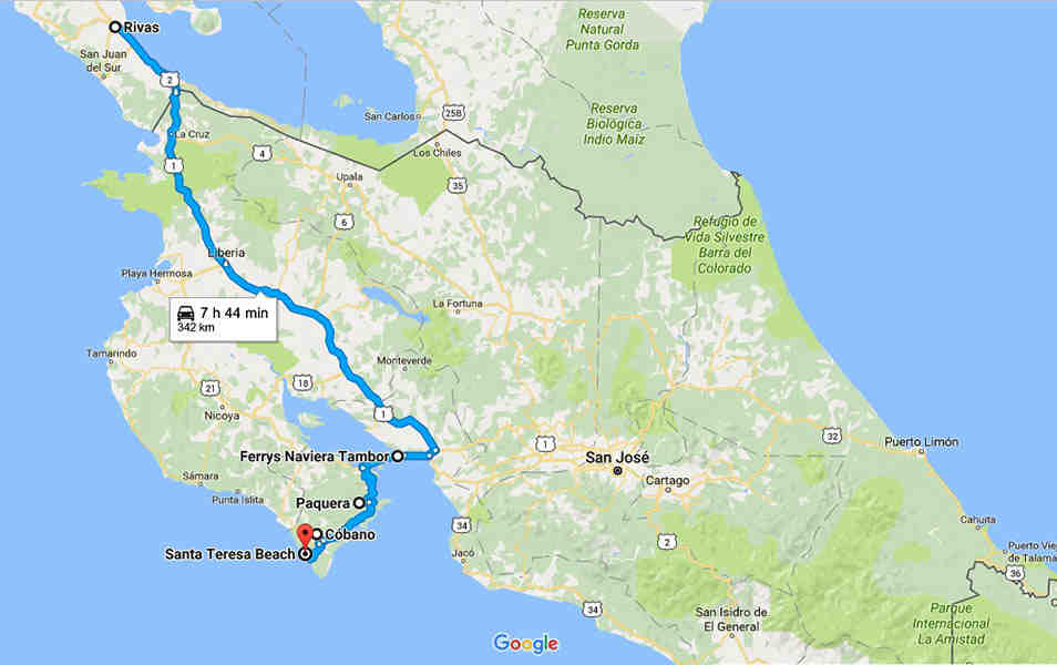 Comment sont les routes au Costa Rica ?