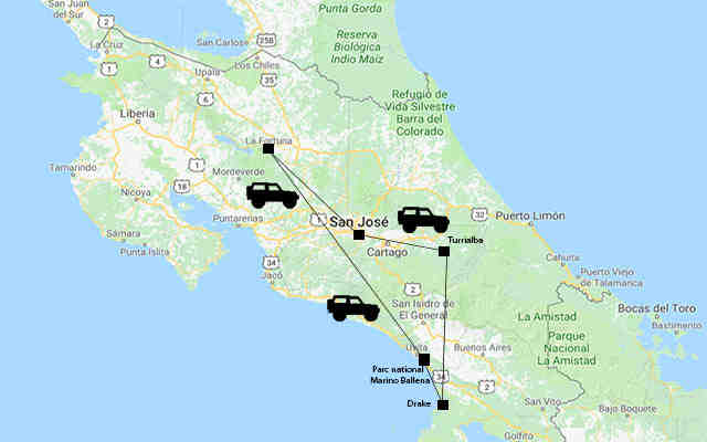 Où aller au Costa Rica ?