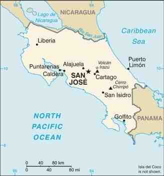 Quel est le taux de criminalité au Costa Rica ?